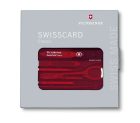Swiss Card Classic | Áttetsző piros