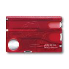 SwissCard Nailcare Áttetsző piros