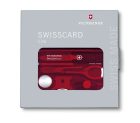 Swiss Card Lite | Áttetsző piros