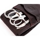 Kis Úti Manikűrkészlet | Exkluzív | Rozsdamentes | Barna