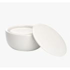 Shavecare | Fehér Porcelántálka | Aloe Vera Borotvaszappannal