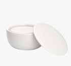 Shavecare | Fehér porcelántálka | Homoktövis borotvaszappannal