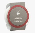 Shavecare | Fehér porcelántálka | Szantálfa borotvaszappannal
