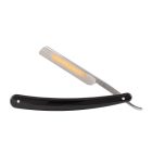 Borotvakés | Rozsdamentes | Wedge | Fekete akril nyél | 3/8"