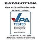 Razolution | 4Edge | Duplapengés biztonsági borotva | Fekete