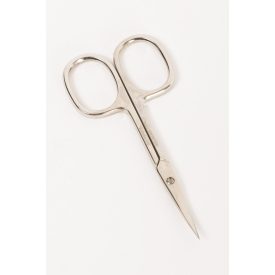   Balkezes Professzionális Bőrolló | Nikkelezett | Hajlított