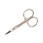 Professzionális Bőrolló | Nikkelezett | Hajlított