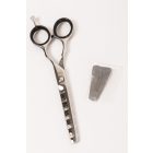 Hair Professional | Ritkító Olló | Jaguar Style | 5,5" | Rozsdamentes | Fényes | 6 fogú