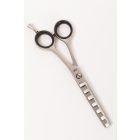Hair Professional | Ritkító Olló | Jaguar Style | 5,5" | Rozsdamentes | Matt | 6 fogú